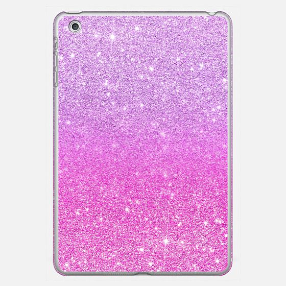 modern girly purple pink glitter ombre by girly trend
