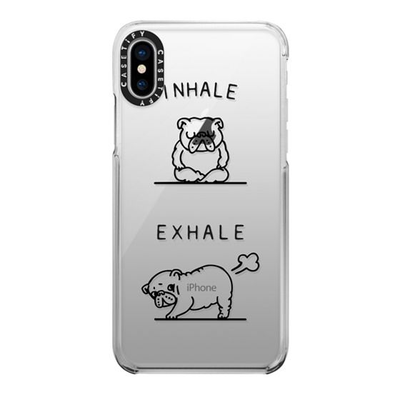 inhale exhale english bulldog