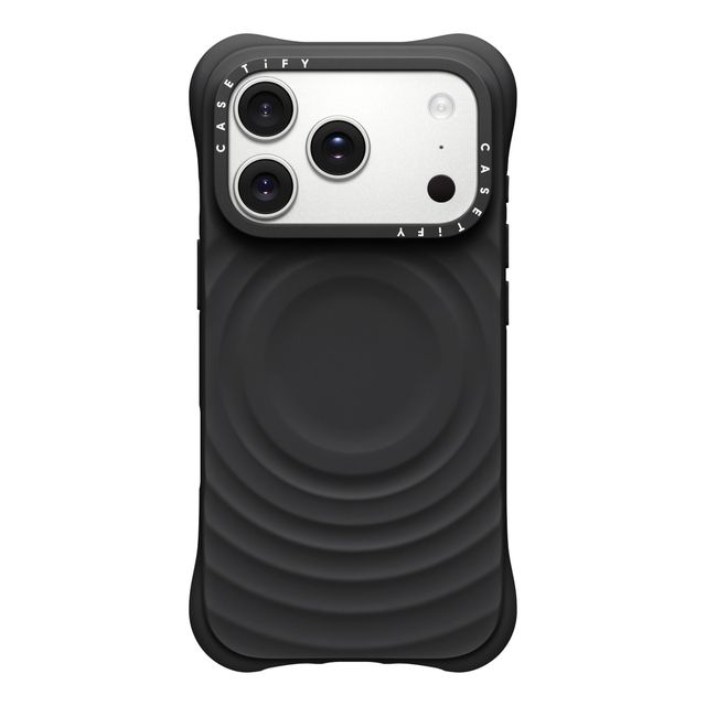 CASETiFY iPhone 17 Pro ケース ブラック ウェーブ シリコンケース iPhone 17 Pro - Ripple Case - Black casetify Halloween CASETiFY iPhone 17 Pro ケース ブラック ウェーブ シリコンケース iPhone 17 Pro - Ripple Case - Black casetify Halloween