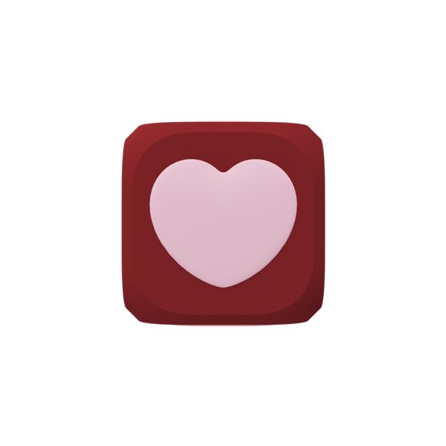 CASETiFY - Multi チャームキューブ Charm Cube - Pink Heart casetify Father's Day CASETiFY - Multi チャームキューブ Charm Cube - Pink Heart casetify Father's Day