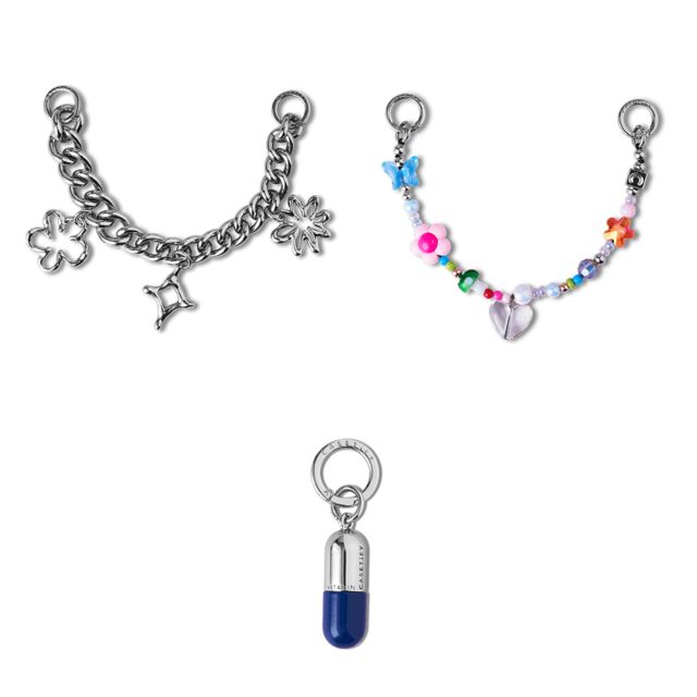 CASETiFY - Doodle Curb Chain & Garden Party & Vitamin C Charm Set Blossom Bliss Charm Set - Doodle Curb Chain & Garden Party & Vitamin C casetify