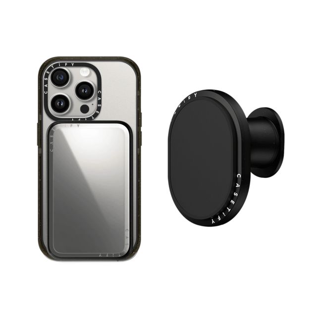 CASETiFY - On the Go Set セットでお得 On the Go Set - Wireless Car Charger & Snappy Mirror Power Bank Magsafe Compatible casetify