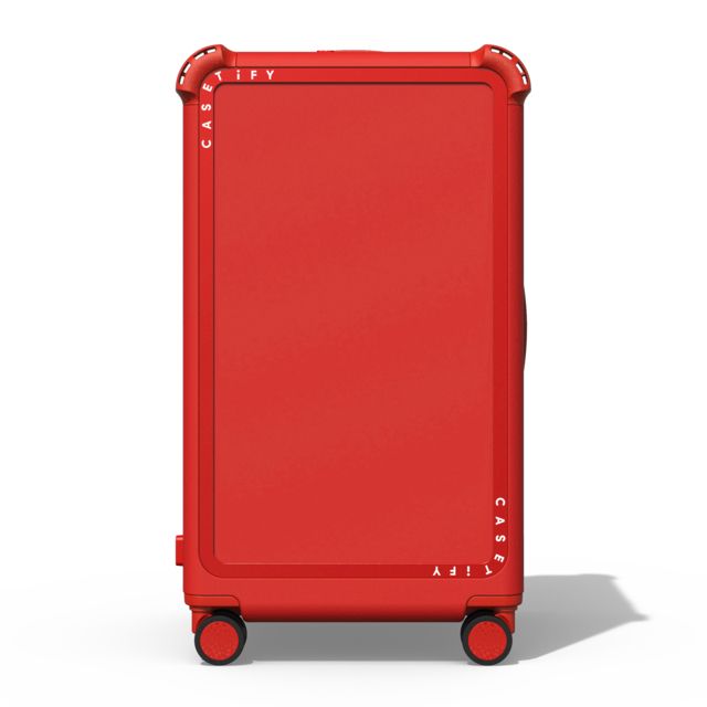 "CASETiFY 29-インチ トランク スーツケース Cherry Red バウンス スーツケース Bounce Suitcase - Cherry Red - 29" Check-In Trunk Suitcase casetify Back to School" "CASETiFY 29-インチ トランク スーツケース Cherry Red バウンス スーツケース Bounce Suitcase - Cherry Red - 29" Check-In Trunk Suitcase casetify Back to School"