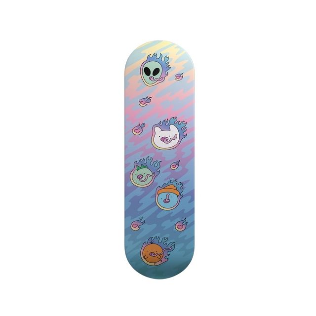 Coolman x CASETiFY Skateboard ウッド コレクティブルスケートボード Coolman Immaculate Vibes Skate Deck
