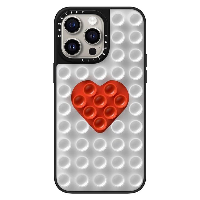 CASETiFY iPhone 15 Pro Max ケース ホワイト Stick-It ケース The Stick-It Case - White - iPhone 15 Pro Max casetify