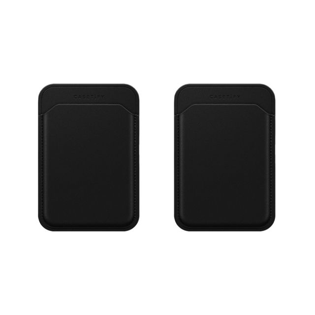 CASETiFY - Snappy Wallet Duo Set セットでお得 Snappy Wallet Duo Set - BioVeg Wallet MagSafe Compatible (Black x2) casetify