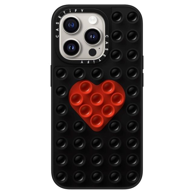 CASETiFY iPhone 15 Pro Case Black Stick-It ケース The Stick-It Case - Black - iPhone 15 Pro casetify CASETiFY iPhone 15 Pro Case Black Stick-It ケース The Stick-It Case - Black - iPhone 15 Pro casetify