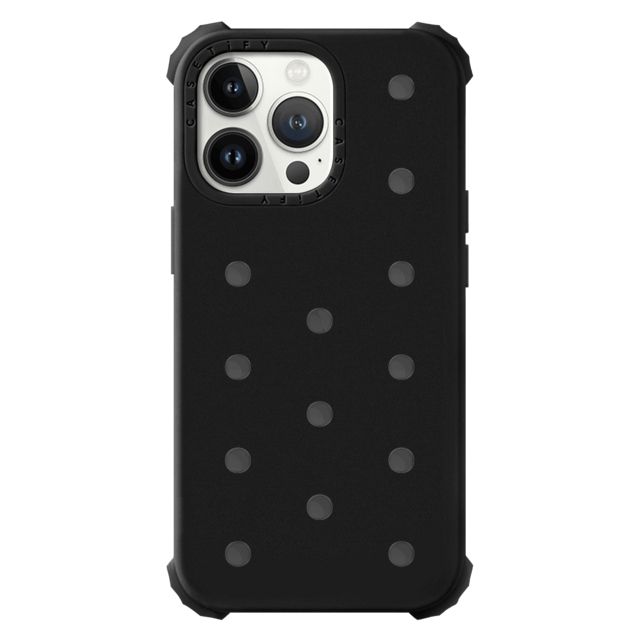 CASETiFY iPhone 13 Pro ケース ブラック ピン ケース iPhone 13 Pro - The Push-In Case - Black casetify