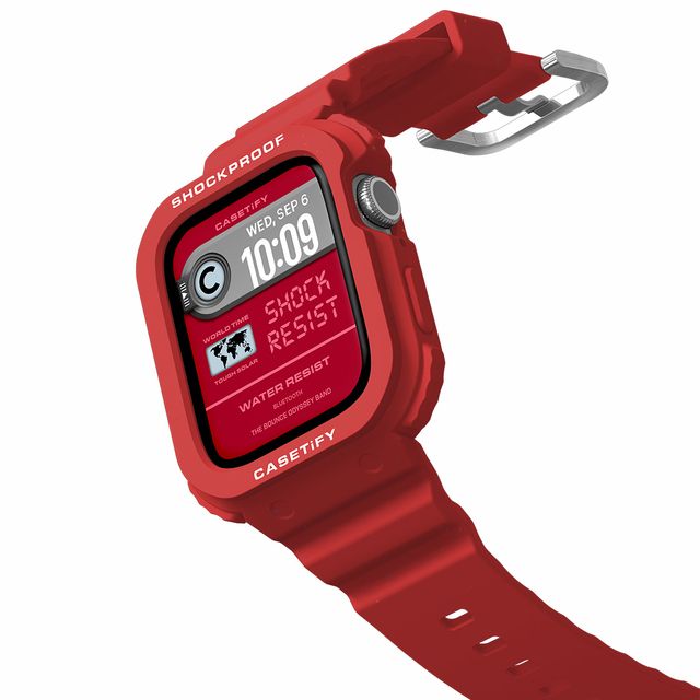 CASETiFY Apple Watch Band Series 10 (46mm) Cherry Red Bounce Odyssey バンド The Bounce Odyssey Band 46mm (Series 10) - Cherry Red casetify Mother's Day CASETiFY Apple Watch Band Series 10 (46mm) Cherry Red Bounce Odyssey バンド The Bounce Odyssey Band 46mm (Series 10) - Cherry Red casetify Mother's Day