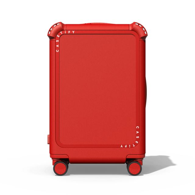 "CASETiFY 21-インチ キャリーオン スーツケース Cherry Red バウンス スーツケース Bounce Suitcase - Cherry Red - 21" Carry-on Suitcase casetify Father's Day" "CASETiFY 21-インチ キャリーオン スーツケース Cherry Red バウンス スーツケース Bounce Suitcase - Cherry Red - 21" Carry-on Suitcase casetify Father's Day"