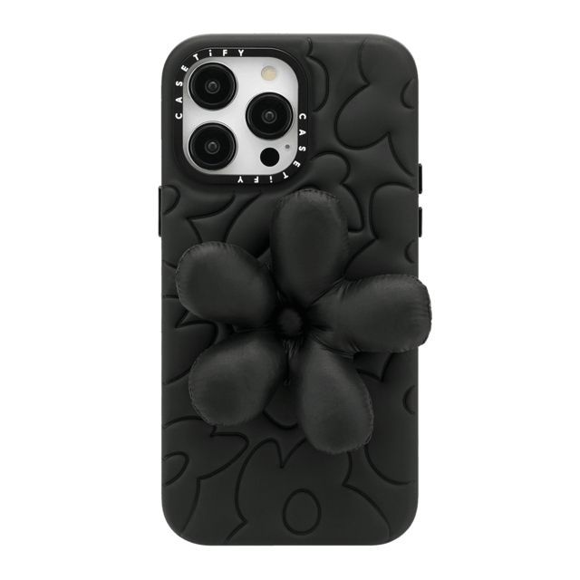 CASETiFY iPhone 14 Pro Max ケース ブラック グリッピーケース The Grippy Case - Black - iPhone 14 Pro Max casetify