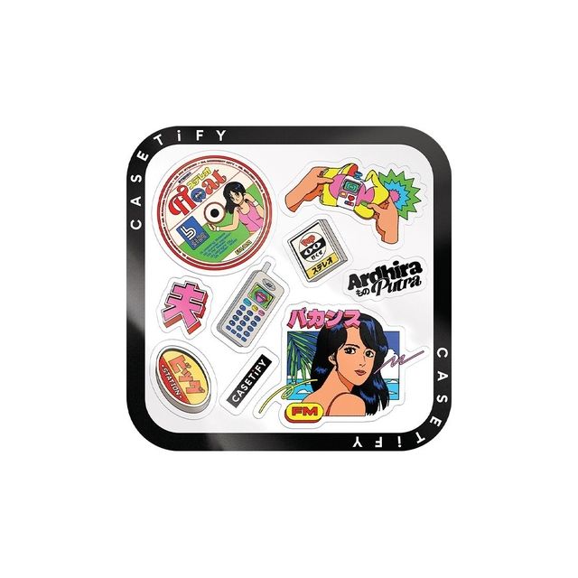 Ardhira Putra x CASETiFY Sticker Pack Multi ステッカー Ardhira Putra Sticker Pack