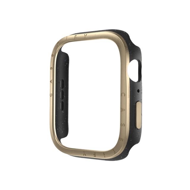 CASETiFY Apple Watch Series 7-9 (45mm) ゴールド メタルインパクト ウォッチケース Apple Watch Metallic Impact Case with Screen Protector 45mm - Gold casetify