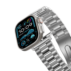 Stainless Steel 3-Link Band