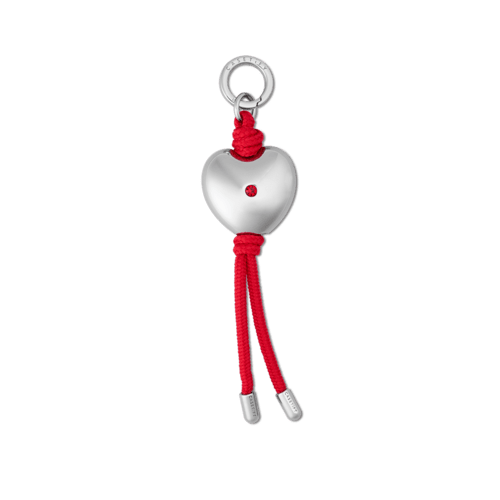 - - Charm Keychain - Red Thread Of Fate - Red