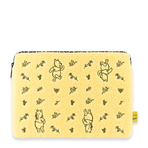 MacBook Pro 16-inch (M1 - M4) - Winnie the Pooh Tossed Floral Teddy Laptop Sleeve