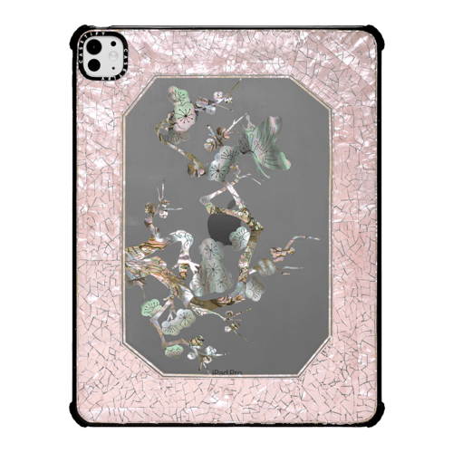 iPad Pro 12.9-inch (5th/6th gen) - Miss Sohee Mother of Pearl Tablet Case - Pink Pearl - iPad Pro 12.9 (5th/6th Gen)