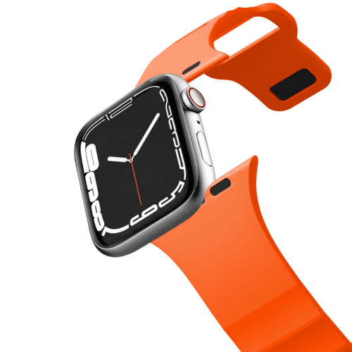 Apple Watch Series 7-9 (45mm) - Bounce Band 45mm (Series 7-9) - Orange