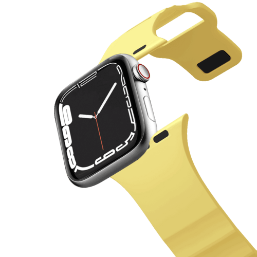 Apple Watch Series 7-9 (45mm) - Bounce Band 45mm (Series 7-9) - Buttercream Yellow