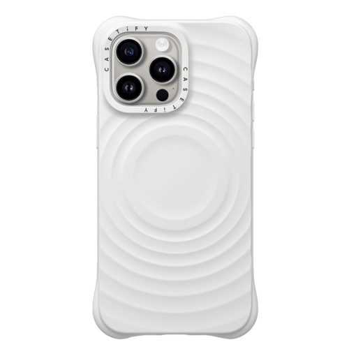 iPhone 15 Pro Max - Ripple Case - White