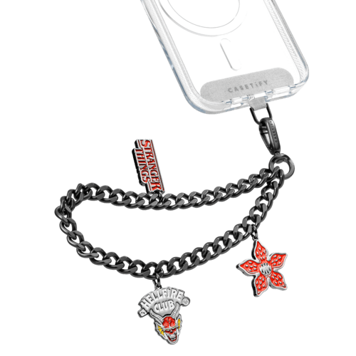 - - Stranger Things Last Adventure Metal Chain Wrist Strap