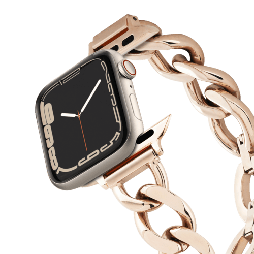 Apple Watch Series 7-9 (45mm) - Chain Bracelet 45mm (Series 7-9) - Rose Gold