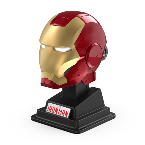 AirPods Pro 2 - Iron Man Helmet Collectible Earbuds Case with Stand - AirPods Pro 2