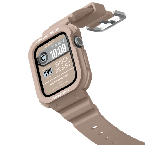 Apple Watch Series 10 (46mm) - The Bounce Odyssey Band 46mm (Series 10) - Latte