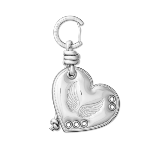 - - Puffy Heart Bag Charm