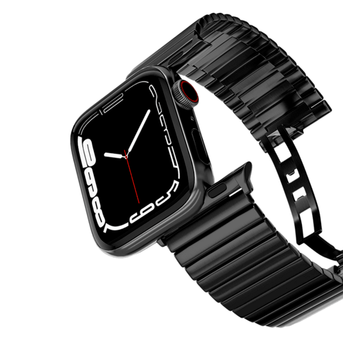 Apple Watch Series 7-9 (45mm) - Monolink Bracelet 45mm (Series 7-9) - Black