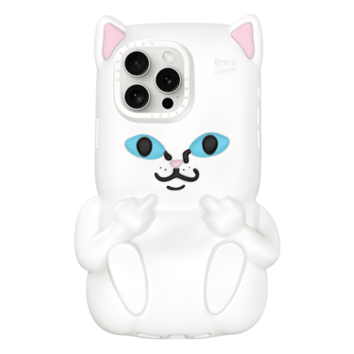 iPhone 15 Pro Max - RIPNDIP Lord Nermal Collectible Phone Case - iPhone 15 Pro Max