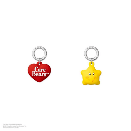 - - Care Bears Star & Heart Charms Set