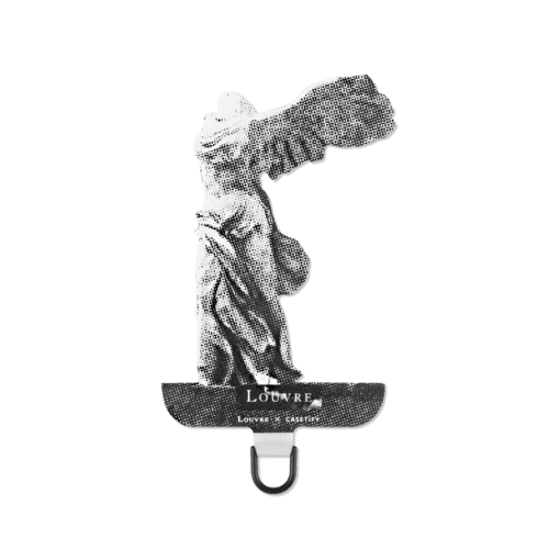 - - LOUVRE Strap Card (Black) - LA VICTOIRE DE SAMOTHRACE