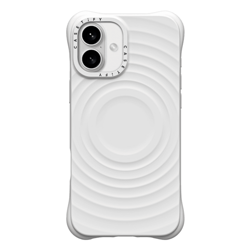 iPhone 16 Plus - Ripple Case - White