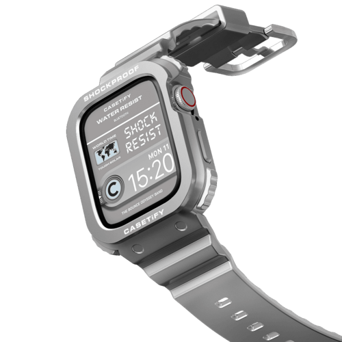 Apple Watch Series 10 (46mm) - The Bounce Odyssey Band  46mm (Series 10) - Silver