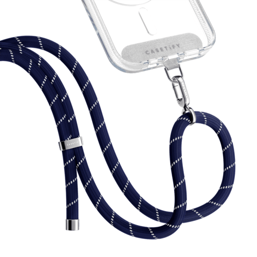 - - Rope Cross-body Strap - Navy Blue (8mm)