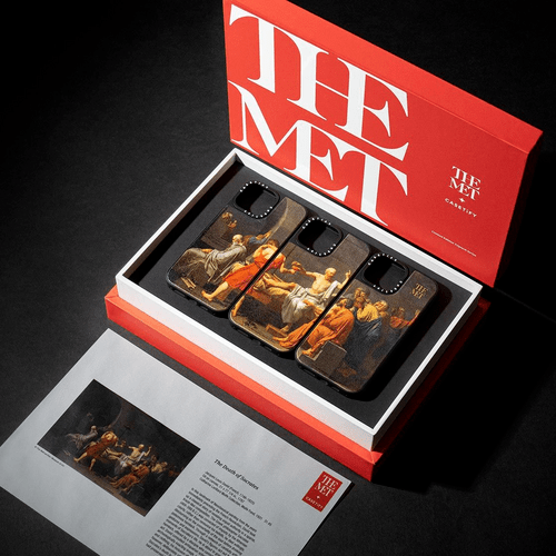 iPhone 13 Pro - THE MET Premium Cases Box Set- Socrates (iPhone 13 Pro, Canvas Case)