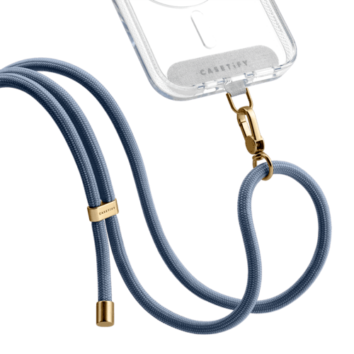 - - Rope Cross-body Strap - Classic Blue (6mm)