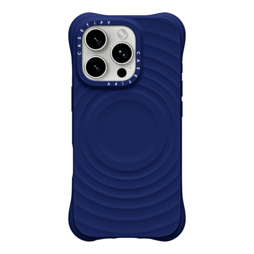 iPhone 16 Pro - Ripple Case - Navy Blue - iPhone 16 Pro 