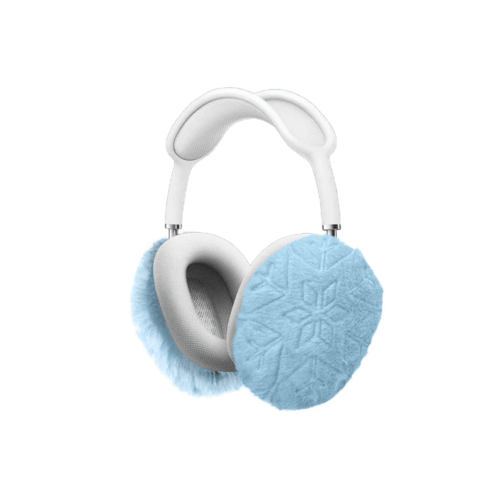 AirPods Max - Frozen Fluffy PomPom Collectible Headphone Case