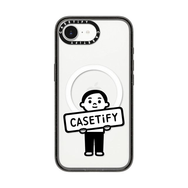 Noritake x CASETiFY iPhone 16e ケース ブラック インパクトケース MagSafe対応 CASETiFY Boy Back to School Noritake x CASETiFY iPhone 16e ケース ブラック インパクトケース MagSafe対応 CASETiFY Boy Back to School