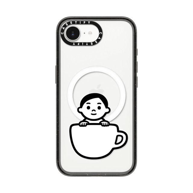 Noritake x CASETiFY iPhone 16e Case Black Impact Case MagSafe Compatible Cup Boy Back to School Noritake x CASETiFY iPhone 16e Case Black Impact Case MagSafe Compatible Cup Boy Back to School