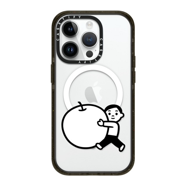 Noritake x CASETiFY iPhone 14 Pro ケース ブラック インパクトケース MagSafe対応 Apple Boy