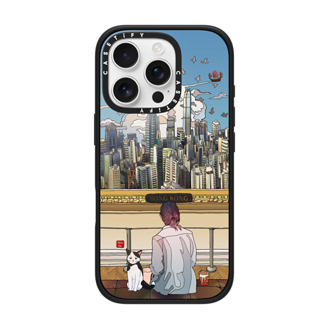 CASETiFY iPhone 16 Pro ケース マットブラック インパクトケース MagSafe対応 Surrealism Surrealism Afternoon Tea at Museum Back to School CASETiFY iPhone 16 Pro ケース マットブラック インパクトケース MagSafe対応 Surrealism Surrealism Afternoon Tea at Museum Back to School