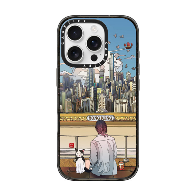 CASETiFY iPhone 16 Pro ケース ブラック インパクトケース Surrealism Surrealism Afternoon Tea at Museum Back to School CASETiFY iPhone 16 Pro ケース ブラック インパクトケース Surrealism Surrealism Afternoon Tea at Museum Back to School