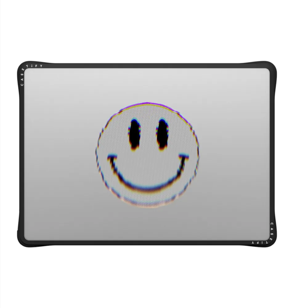 Impact MacBook Pro 14-inch (M1 - M4) Case - Glitch Smile clear case