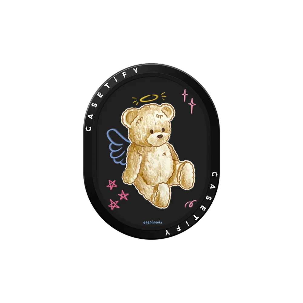 Wireless Car Charger MagSafe Compatible  - Angel Teddy Bear