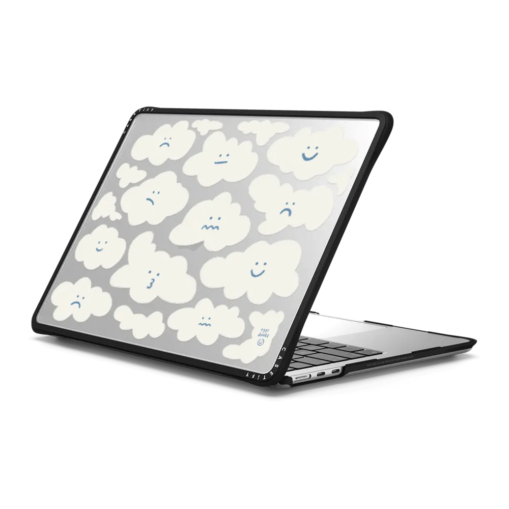 Impact MacBook Air 13-inch (M2 - M4) Case - Cute Clouds