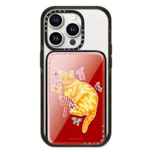 PowerThru Power Bank - Candy Cane Cat