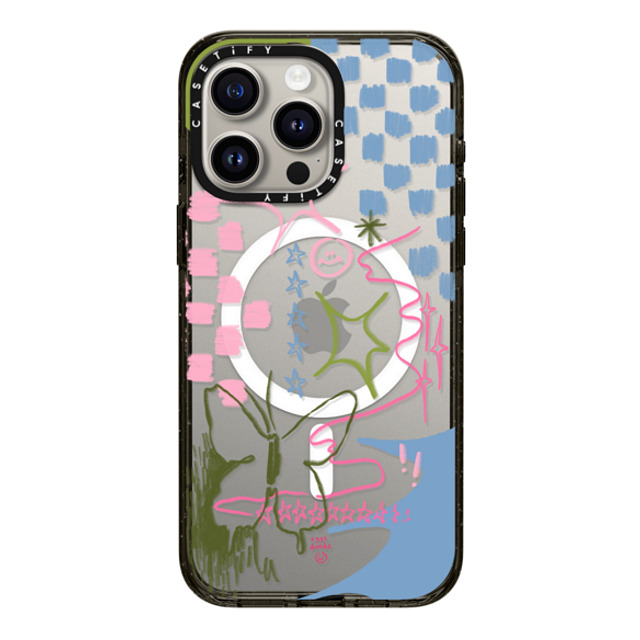 Eggsdoodz x CASETiFY iPhone 15 Pro Max Case Sticker,Floral Black Impact Case MagSafe Compatible Checkered Butterflies Back to School Eggsdoodz x CASETiFY iPhone 15 Pro Max Case Sticker,Floral Black Impact Case MagSafe Compatible Checkered Butterflies Back to School
